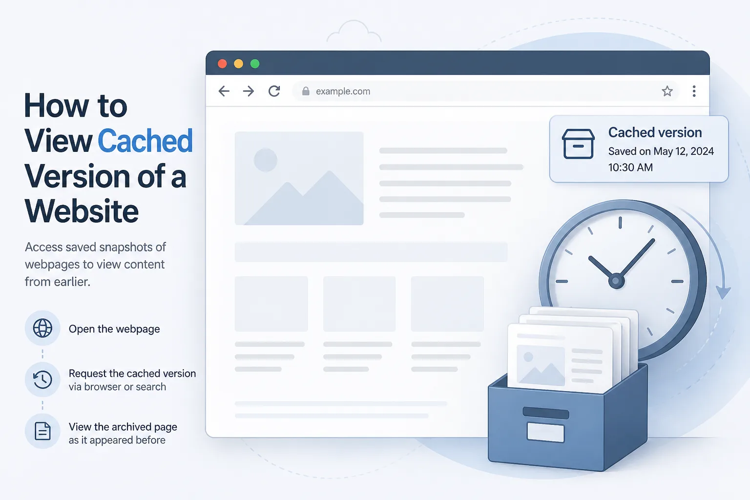 How To View Cached Version Of Website (2026 Guide)